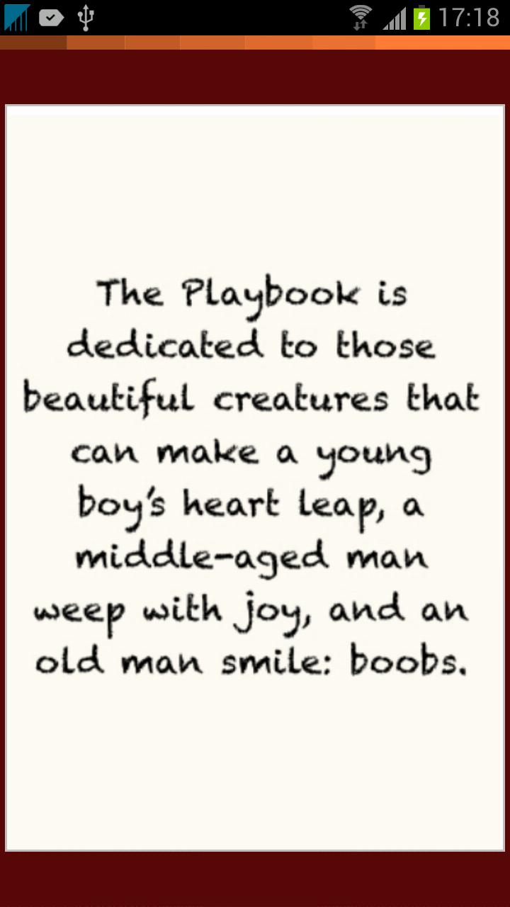 Barney-Stinson Playbook Pro Screen 2