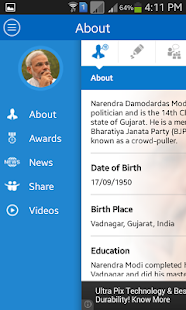 Narendra Modi Biography - screenshot thumbnail