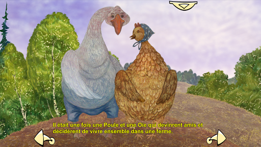 【免費教育App】La Poule et L'Oie-APP點子