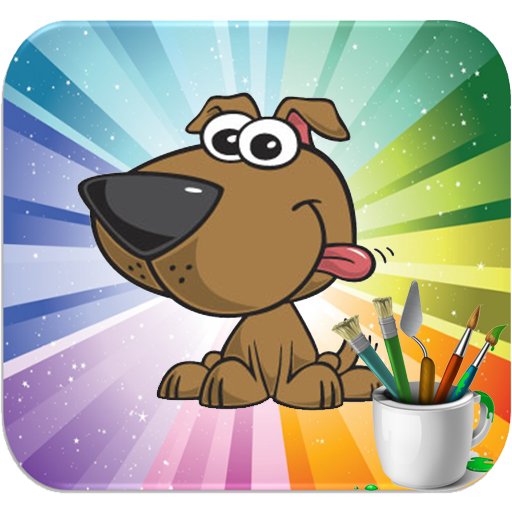 DOG COLORING FUN FOR KIDS 休閒 App LOGO-APP開箱王