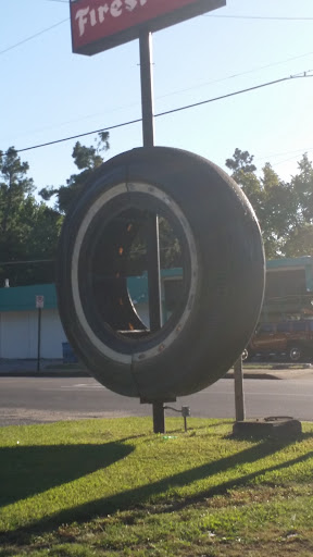 Giant Tire Statue