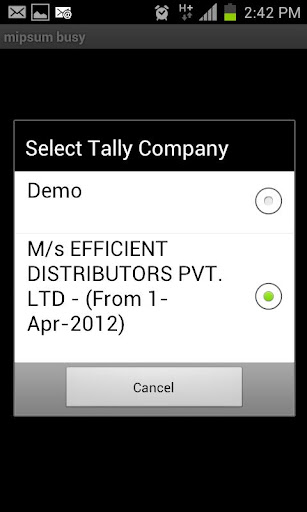 mipsum - Tally On Mobile