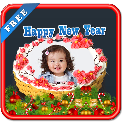 New year photo cake Frames2015 LOGO-APP點子