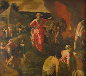 RIJKS: Isaac Claesz. van Swanenburg: Parable of the Weeds among the Wheat 1610