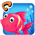 Kids English Grammar Fish Game icon