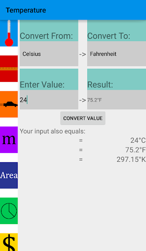 Unit Dimension Converter