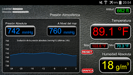 MeteoStation Screen 2