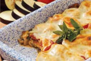 Cheesy Eggplant Bake