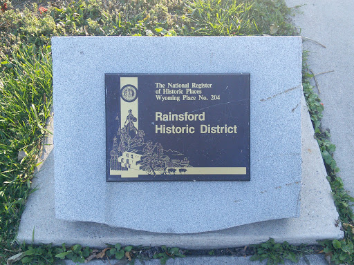 Historic Rainsford District Marker