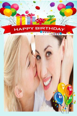 Birthday Photo Frames Cards