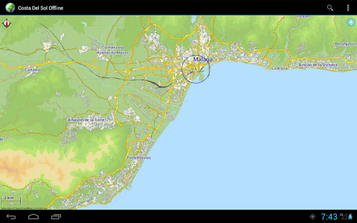 【免費旅遊App】Offline Map Costa del Sol-APP點子