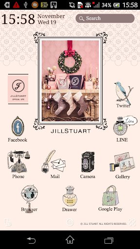 JILL STUART クリスマス限定きせかえ