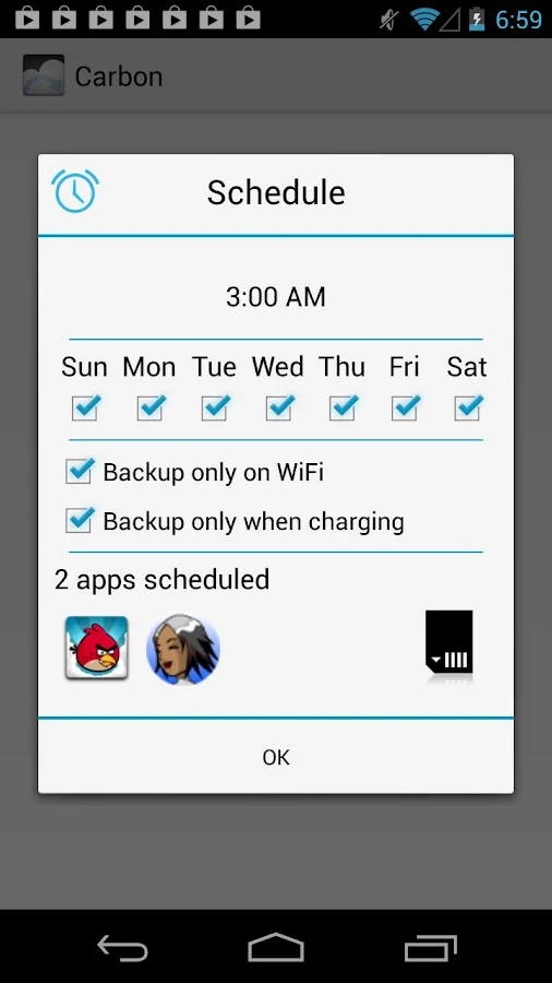    Helium - App Sync and Backup- screenshot  