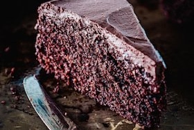 Roasted Cocoa Gluten Free Chocolate Cake recipe