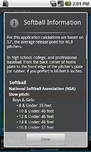 Baseball Pitch Calculator Screenshots 6