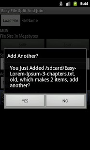 How to get Easy File Split and Join 1.2 unlimited apk for bluestacks