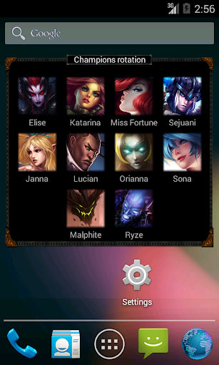 Rotation for League of Legends