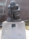 Mother and Child Sculpture