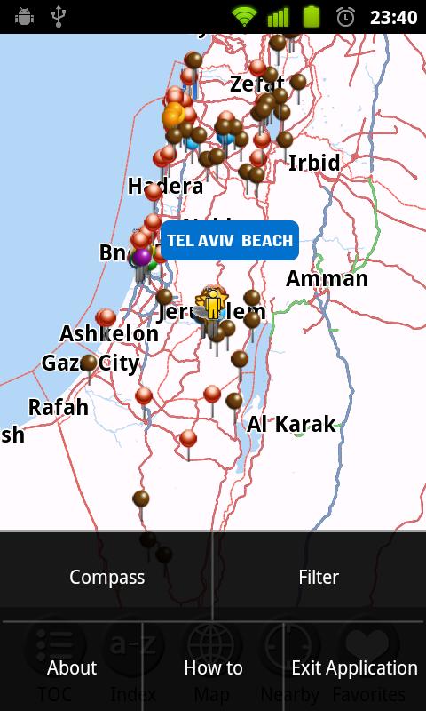 Israel - Travel Guide Screen 2