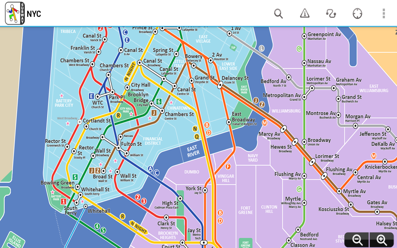 new york subway travel planner