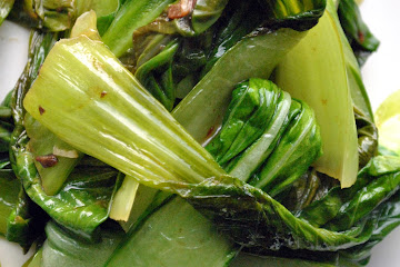 Baby Bok Choy with Garlic &amp;amp; Ginger
