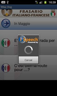 Italian-French phrasebook Screenshots 3