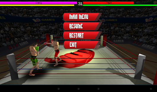 boxe gioco 3D Screen 2