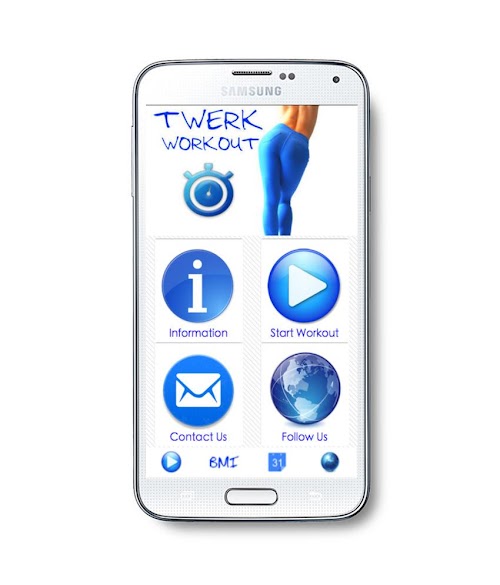 Android application Twerk Workout screenshort