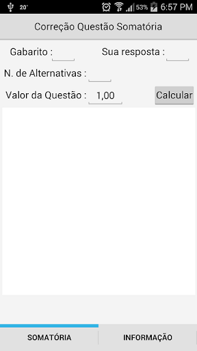 Questão Somatória tipo UFSC