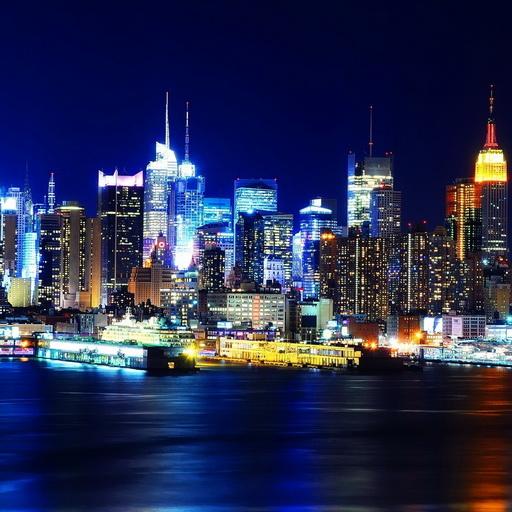 Night New York wallpaper LOGO-APP點子