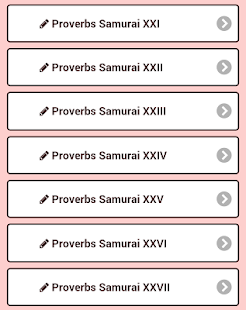 Free Download Proverbs Samurais APK