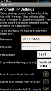 AndroidFTP Android FTP Screenshots 12