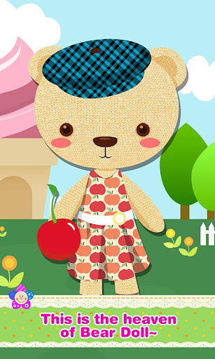 Cute Bear Fashion Dress Play