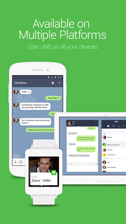    LINE: Free Calls & Messages- screenshot  