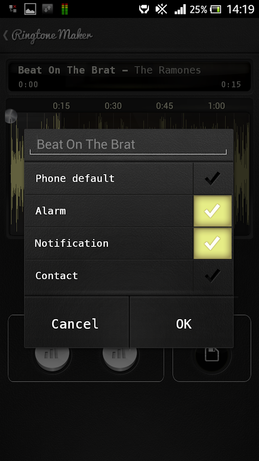    Ringtone MP3 maker- screenshot  