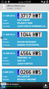 Download Ultima matrícula APK for Android