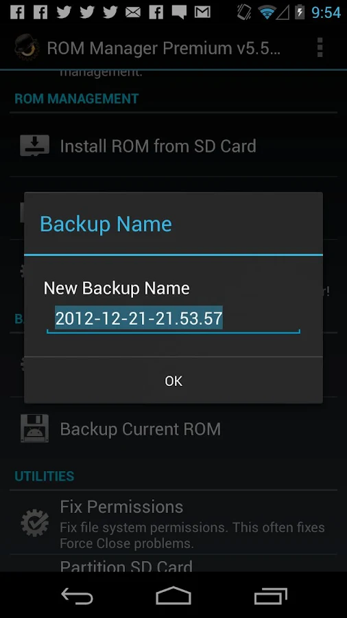 ROM Manager (Premium) - screenshot
