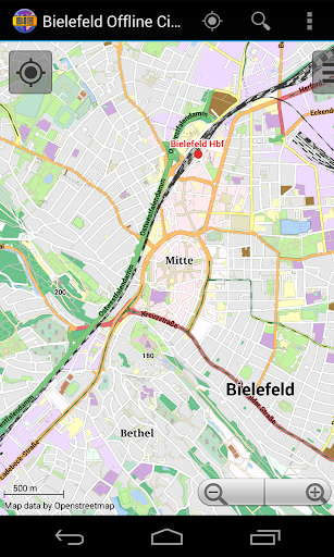 Bielefeld Offline City Map