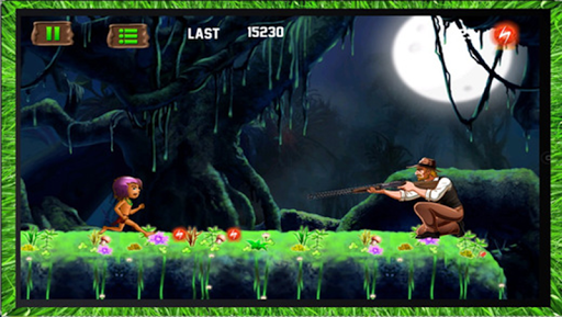 【免費動作App】Angry Jungle Kid Jump And Run-APP點子