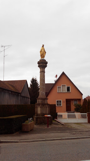 Statue De La Vierge D'Illfurth