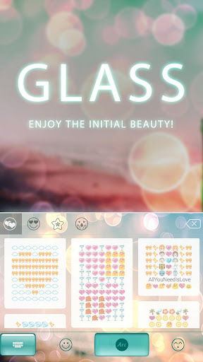 【免費社交App】Glass Theme for ikeyboard-APP點子
