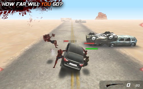 Android application Zombie Highway screenshort