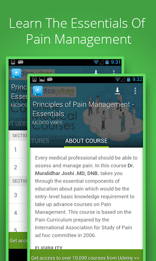 Pain Management Course