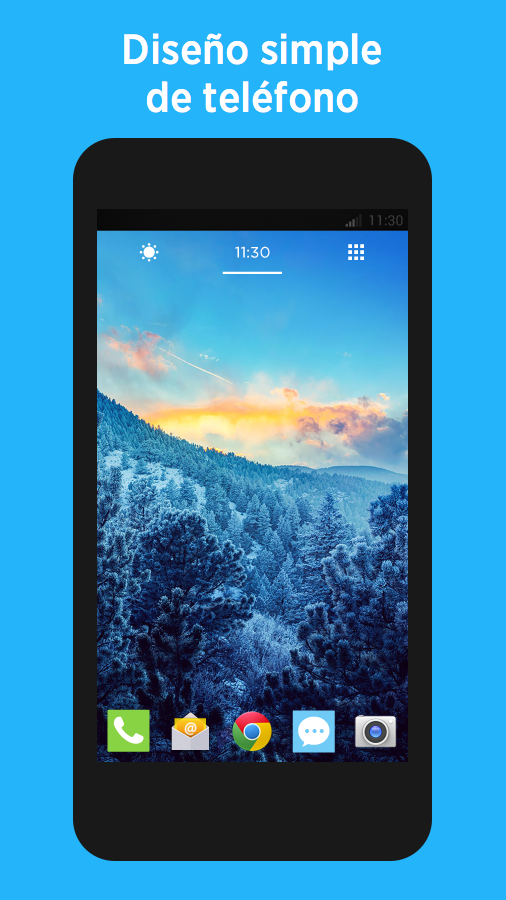 Android application Yahoo Aviate Launcher screenshort