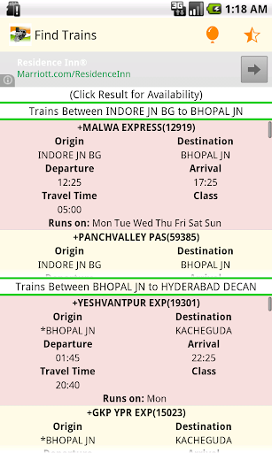 Indian Train Info App - Disha