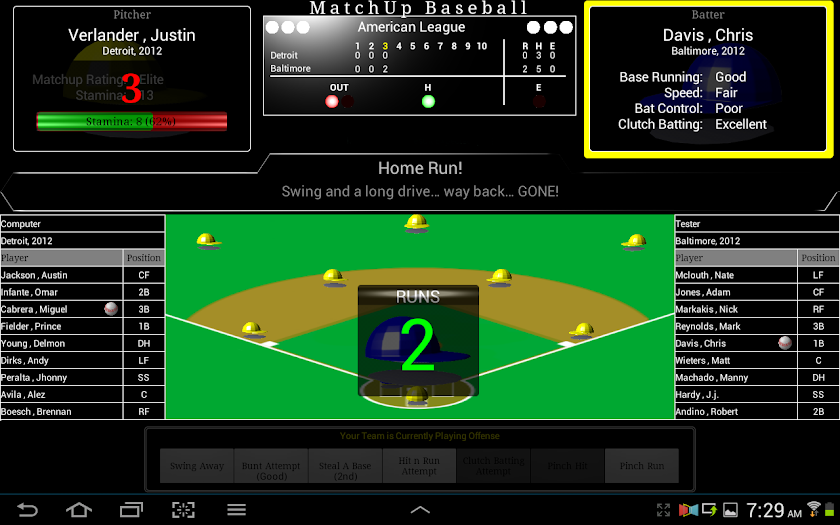 MatchUp Baseball STE Screen 3