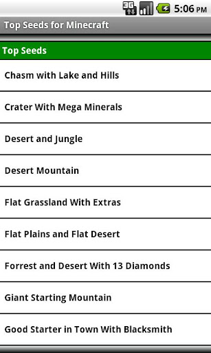 【免費書籍App】Top Seeds for Minecraft-APP點子