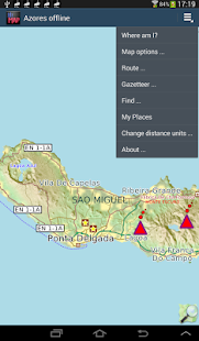 Azores offline map Screenshots 1