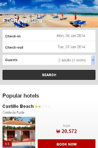 Fuerteventura Hotel finder