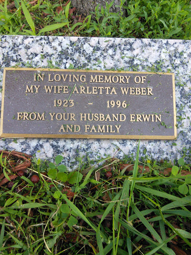 In Loving Memory of My Life Arletta Weber